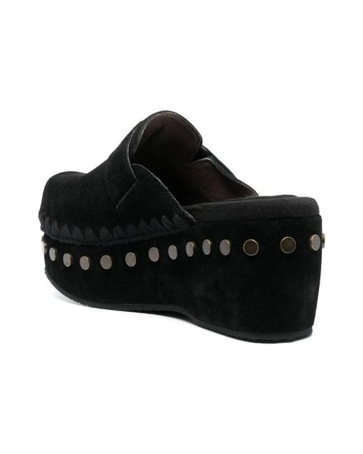 Shoes > flats > clogs Mou en coloris Black