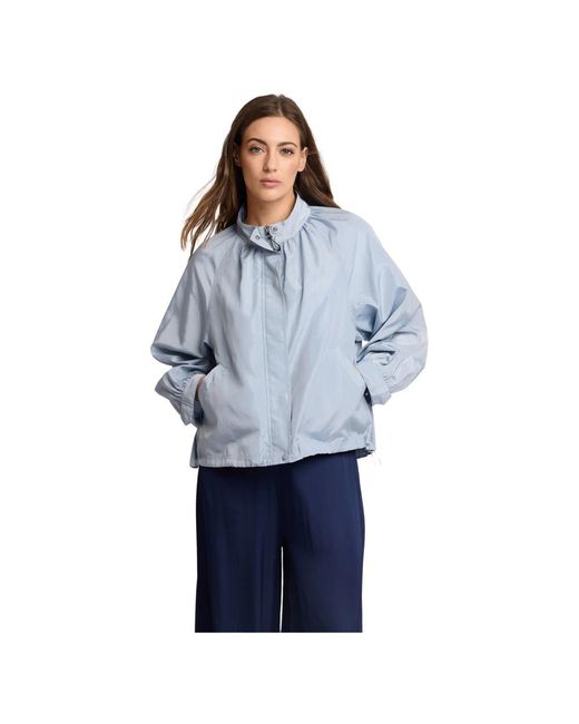 Kocca Jassen ,Blauw ,Chic All Weather Light Jacket in het Blue