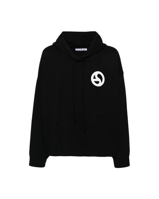 Acne Studios Men's Black Hoodies