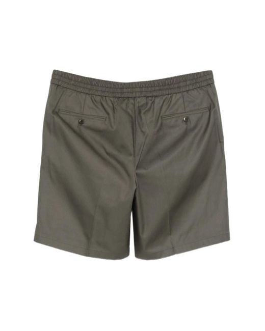 Brioni Gray Casual Shorts for men
