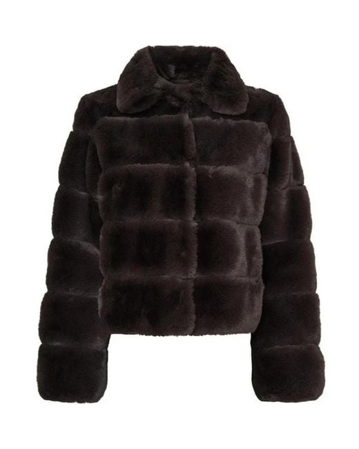 Notyz Black Faux Fur & Shearling Jackets