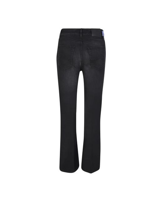 Jacob Cohen Black Straight Fit Jeans