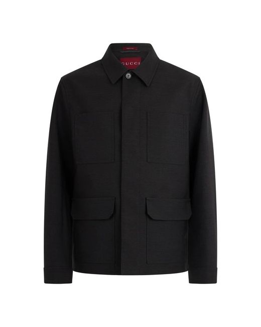 Gucci Black Light Jackets for men