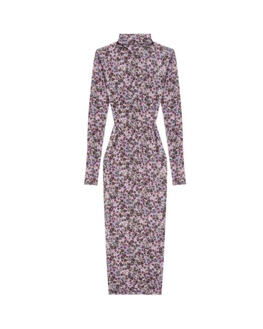 Isabel Marant Purple Midi Dresses