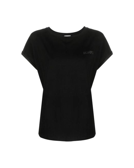 Blugirl Blumarine Black T-Shirts
