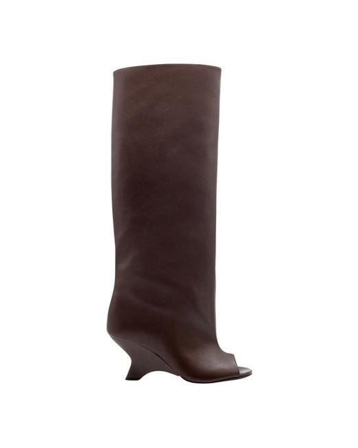 Gia Borghini Brown Heeled Boots
