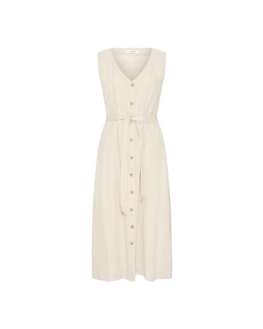B.Young Natural Midi Dresses
