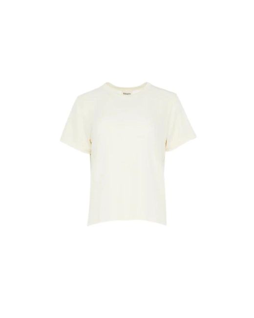 Khaite White Emmylou T-Shirt - Stilvoll und Bequem