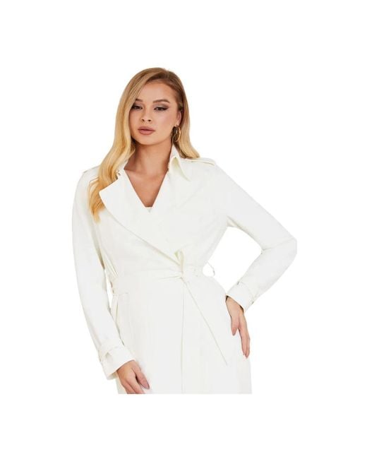 Marciano White Trench Coats