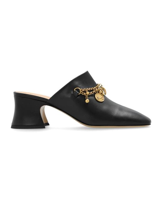 Heeled Mules di Chloé in Black