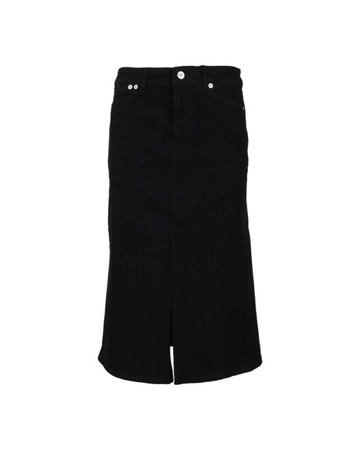 Proenza Schouler Black Denim Skirts
