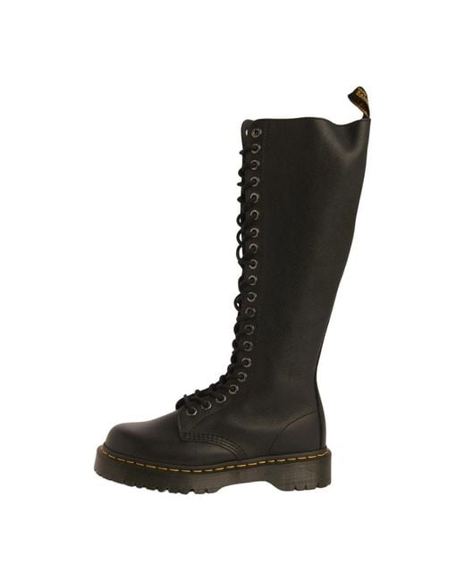 Dr. Martens Black Lace-Up Boots