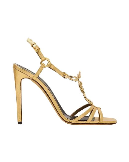 High Heel Sandals Maison Skorpios de color Metallic