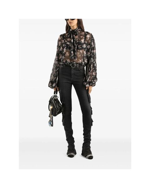 Dolce & Gabbana Black Blouses