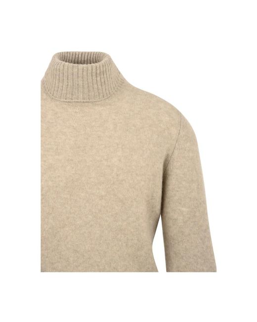FILIPPO DE LAURENTIIS Natural Turtlenecks for men