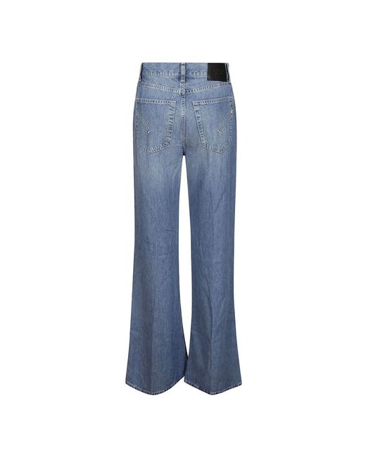 Dondup Blue Weitbein flared jeans