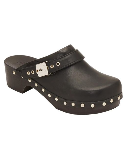Clogs Scholl en coloris Black