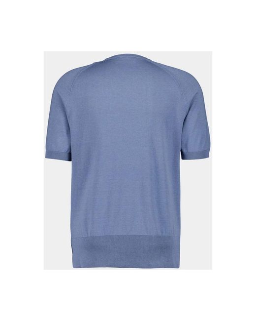 Piacenza 1733 Blue Round-Neck Knitwear for men