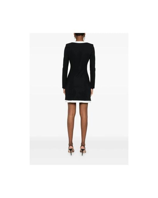 Short Dresses Chiara Boni de color Black