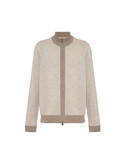 HUGO Natural Cardigans for men