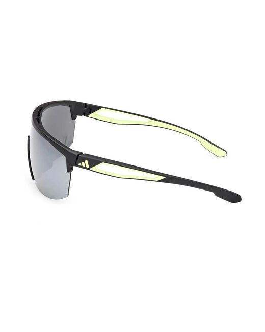 Adidas Gray Sportliche sonnenbrille für männer und frauen