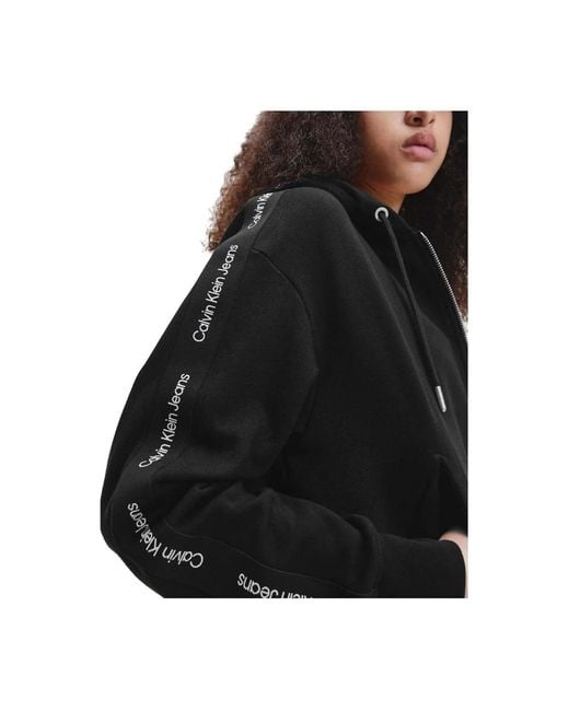 Calvin Klein Black Zip-Throughs
