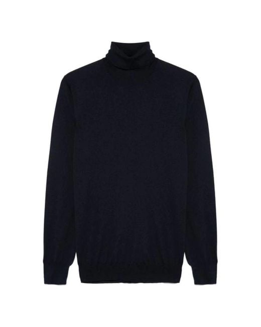 Lardini Turtlenecks in het Blue voor heren