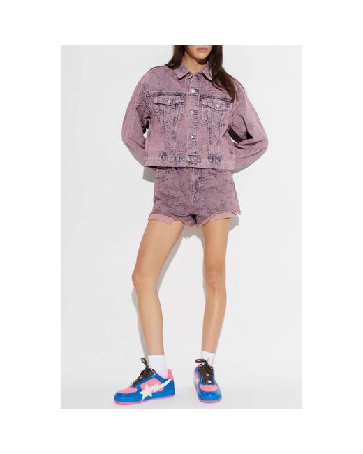 Denim Jackets A Bathing Ape de color Purple