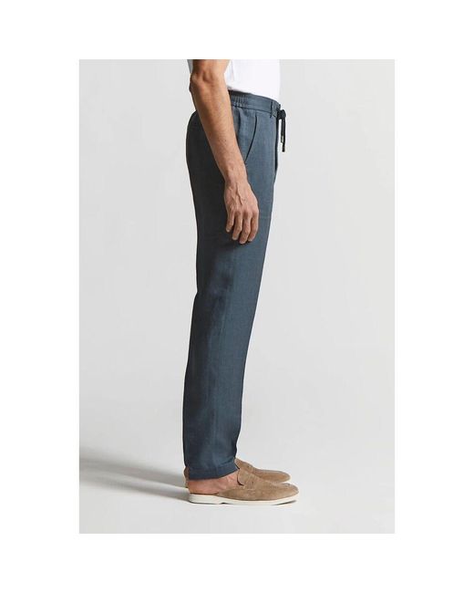 Peserico Ermenegildo Zegna Reine Leinen-Jogginghose in Blue für Herren