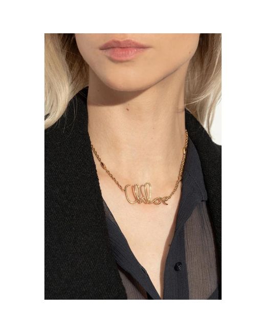 Chloé Metallic Necklaces