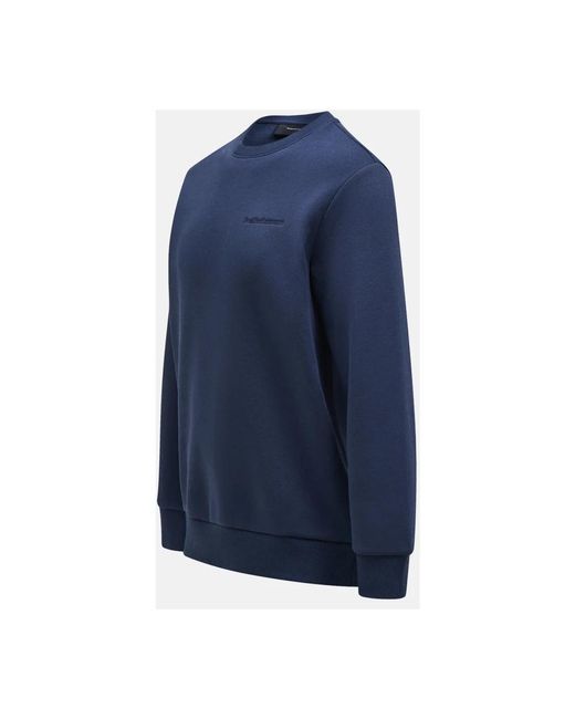 Sweatshirts Peak Performance de hombre de color Blue
