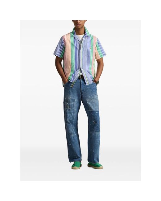 Polo Ralph Lauren Blue Short Sleeve Shirts for men