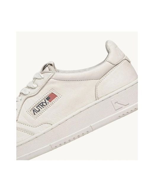 Autry White Sneakers for men