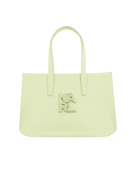 Karl Lagerfeld Yellow Tasche reißverschluss