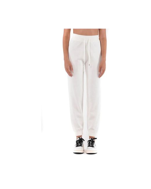 Pinko White Sweatpants
