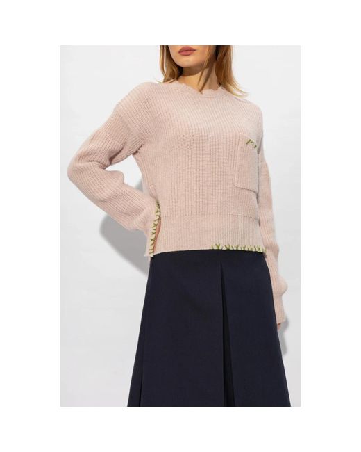 Marni Pink Wollpullover