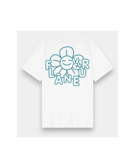 flâneur White T-Shirts for men