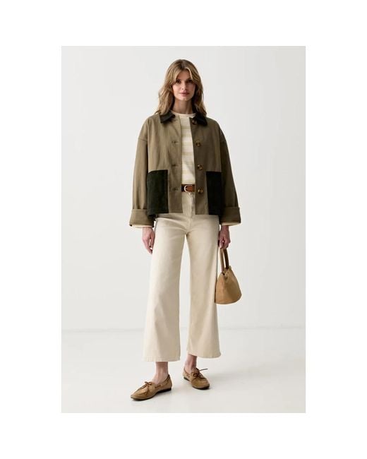 Barbour Cloverdale Casual Jacket in het Brown