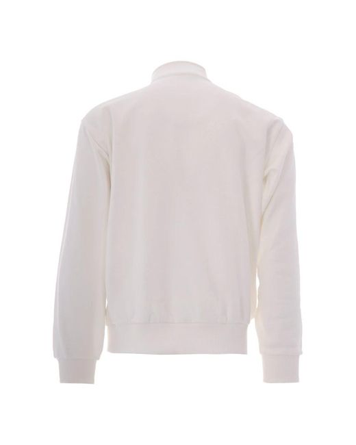 Lacoste White Zip-Throughs for men