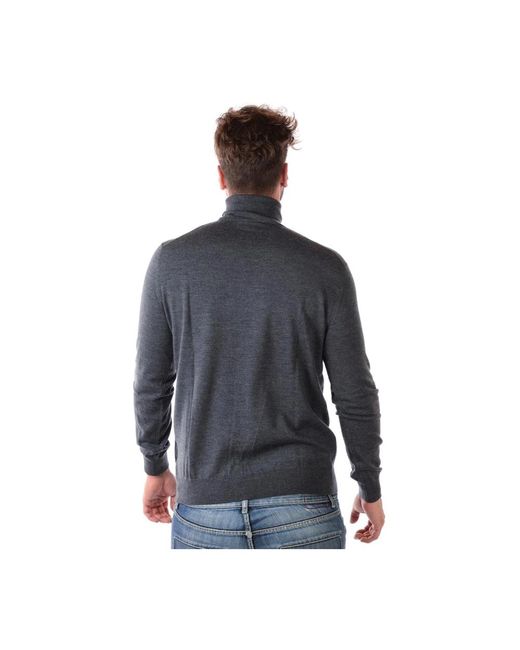 Emporio Armani Blue Turtlenecks for men