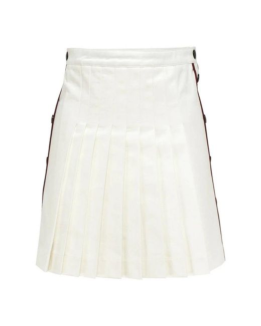 MVP WARDROBE White Short Skirts