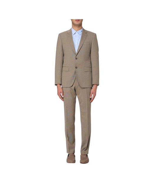 HUGO Gray Single Breasted Suits for men
