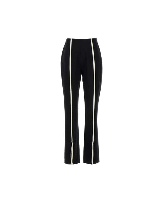 Nanushka Wide Trousers in het Black