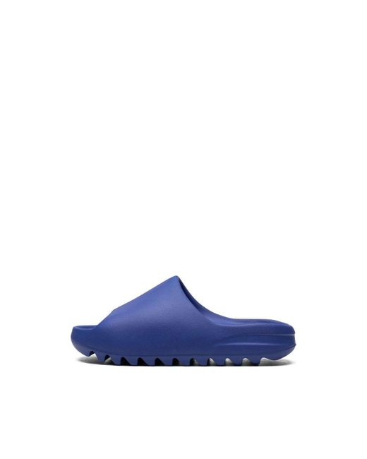 Adidas Blue Sliders for men