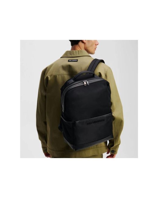 Backpacks di Karl Lagerfeld in Black da Uomo