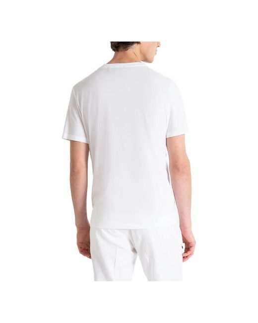 Antony Morato Casual t-shirt frühling/sommer kollektion in White für Herren