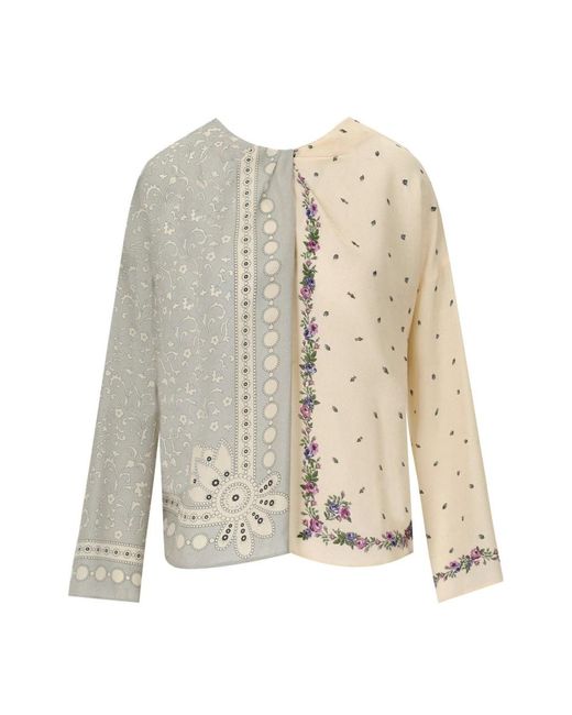 Weekend by Maxmara Blouses in het White