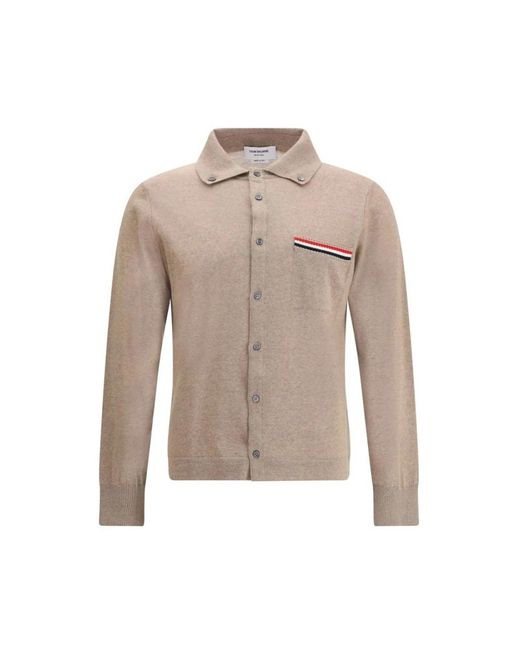 Cardigans Thom Browne pour homme en coloris Gray
