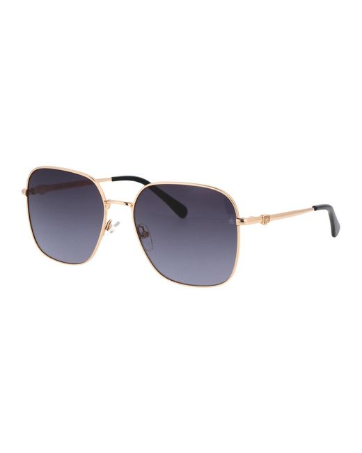 Chiara Ferragni Blue Sunglasses