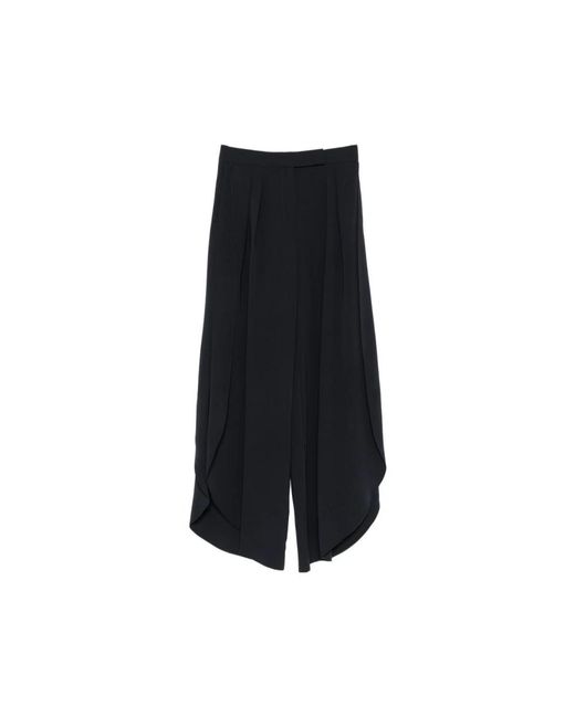Max Mara Black Wide Trousers